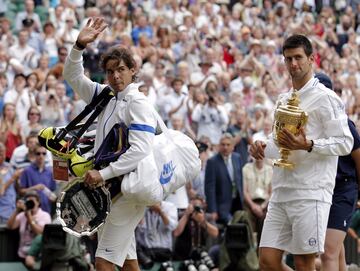 El tenista serbio ganó al español por 6-4, 6-1, 1-6 y 6-3.
