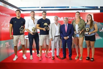 Los premiados de 2018.