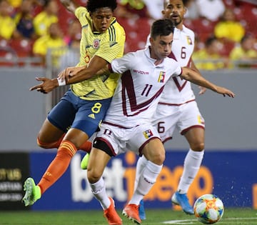 Colombia y Venezuela empataron sin goles en el Raymond James Stadium. El equipo de Queiroz hizo más por el partido y tuvo las opciones más claras. 