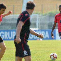 Rolan se recupera y apunta al primer amistoso del Deportivo