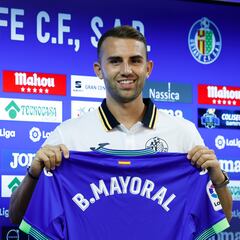 Borja Mayoral: “Con tranquilidad los goles llegarán solos”