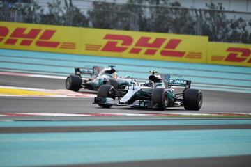 Bottas gana la última carrera de la temporada