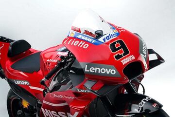 La moto de Danilo Petrucci.