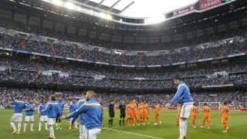 Cristiano volvió a marcar ante el Valencia y ya suma 50 goles en los 45 partidos oficiales que jugó en esta temporada.