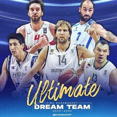 Pau Gasol, en el quinteto ideal del Eurobasket (2000-2020)