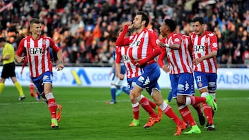 04/03/2017 - 2ª Div, Jornada 28 / GIRONA FC vs GETAFE CF / En Foto: KIKO OLIVAS PRIMER GOL GIRONA / FOTO: CARLES MELÉNDEZ ©