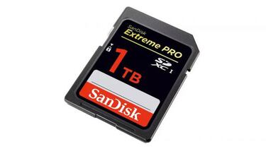 SanDisk supera su propio récord con su nueva tarjeta SD de 1 TB