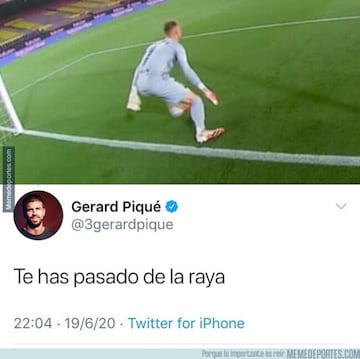 Los memes del empate del Barça ante el Atleti