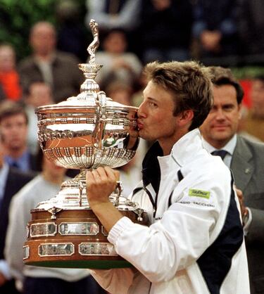 Juan Carlos Ferrero ganador en 2001.