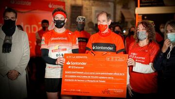 Abel Antón corre la Nocturna de Toledo en formato virtual