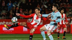 Celta sin 'Tucu' Hernández cayó ante Girona como visita