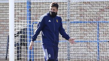 &Aacute;lvaro Gim&eacute;nez, esta tarde en la Ciudad Deportiva.