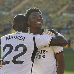 Tchouameni, junto a Rüdiger