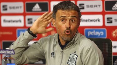 10/11/20 SELECCION ESPAÑOLA ESPAÑA AMSTERDAM ARENA RUEDA PRENSA LUIS ENRIQUE PUBLICADA 11/11/20 NA MA04 1COL