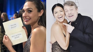 Gal Gadot, Mark Hamill y Gina Rodr&iacute;guez en la lista de presentadores de los Oscar. Foto: Instagram