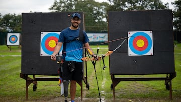 Juan Diego Blas, paratiro con arco recurvo
