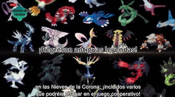 Regresan multitud de Pokmon Legendarios