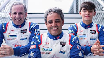 Juan Pablo Montoya correrá en Europa con su hijo