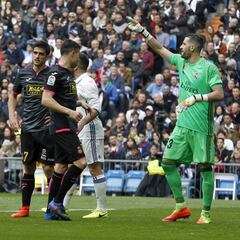El Espanyol solo pisó tres veces el área de Kiko Casilla