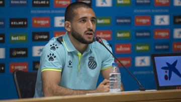 17/07/19 PRESENTACION DE MATIAS VARGAS MONITO COMO NUEVO JUGADOR DEL RCD ESPANYOL PARA LA TEMPORADA 2019-2020 19/20 RUEDA DE PRENSA