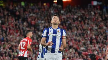 24/11/24 PARTIDO PRIMERA DIVISION
ATHLETIC DE BILBAO - REAL SOCIEDAD
MIKEL OYARZABAL TRISTEZA