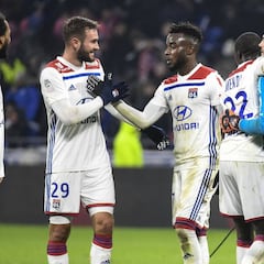 El Lyon gana al Saint-Étienne en un derbi muy apretado