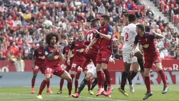 Osasuna no pudo rescatar ningún punto ante el Sevilla.