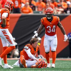 Bengals pierden a Joe Burrow, pero ganan con Jake Browning