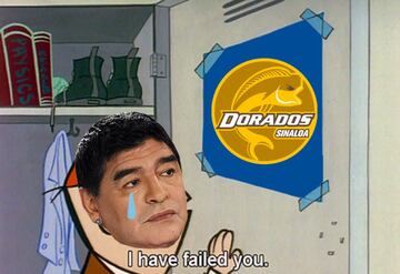 Maradona, actor principal de los memes de la final del Ascenso MX