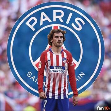 Los memes de la salida de Griezmann del Atleti