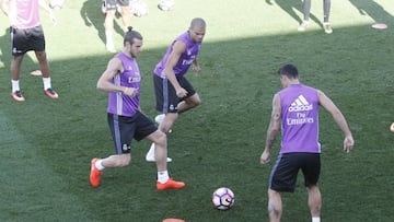 Bale y James Rodríguez.