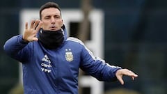 Scaloni sobre Zárate: "Es difícil cerrarle la puerta a buenos jugadores"