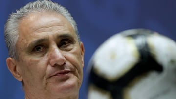 Tite, t&eacute;cnico de Brasil