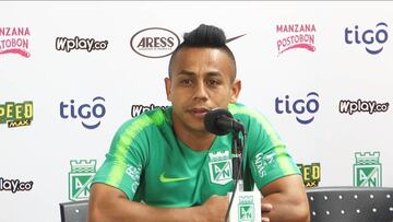 Vladimir en rueda de prensa habla sobre el partido contra Santa fe por la Copa Águila