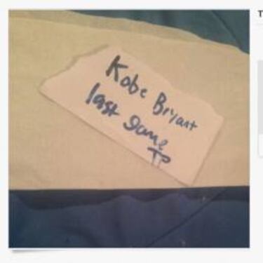 El aire del último partido de Kobe cuesta 22.000 dólares