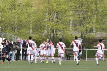 Gol del Rayo 1-1 de Natalia Pablos 