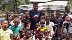 Jhon Córdoba llega al Chocó con regalos para más de 300 niños