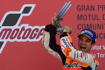 La temporada del año pasado fue calificada por el propio Pedrosa como positiva. Consiguió 9 podios, únicamente superado por el campeón del Mundial Marc Márquez. Dani acabó el campeonato 4º, con 210 puntos, 9 podios, 2 victorias y 3 poles.