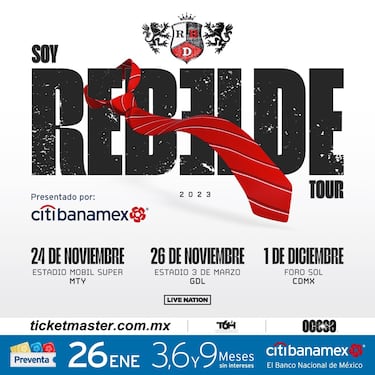 Gira de conciertos de RBD 2023: fechas, precios y cómo comprar los boletos 
