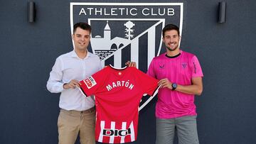 Mart¨®n ya es delantero del Athletic