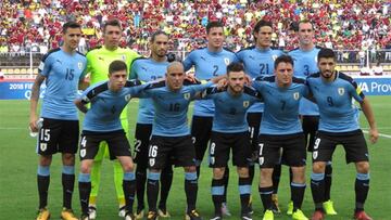 Los 10 debutantes de Uruguay en el Mundial de Rusia 2018