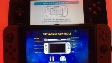 Nintendo Switch vs Wii U GamePad: Comparativa de tamaño