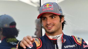 El piloto de Toro Rosso, Carlos Sainz