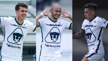 Liga MX: Pumas y sus 40 goles en lo que va del 2020