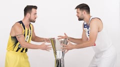 17/0517 BALONCESTO
 EUROLIGA FINAL FOUR ESTAMBUL 2017
 MEDIA DAY
 FELIPE REYES REAL MADRID
 MELIH MAHMUTOGLU FENERBACHE FENERBAH&Ccedil;E