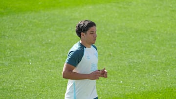 Haitam, durante una sesión de esta semana.