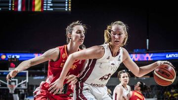 Resumen del Letonia - España; Eurobasket femenino 2019: España se clasifica para cuartos
