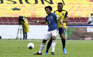 Partido de la Selección Colombia ante Ecuador en Quito