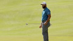 AUSTIN, TEXAS - MARCH 24: Jon Rahm of Spain follows his putt on the 10th green during day three of the World Golf Championships-Dell Technologies Match Play at Austin Country Club on March 24, 2023 in Austin, Texas.   Harry How/Getty Images/AFP (Photo by Harry How / GETTY IMAGES NORTH AMERICA / Getty Images via AFP)