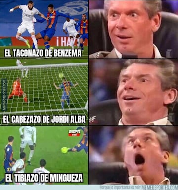 Los memes más divertidos del Real Madrid-Barcelona